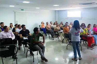 notícia: Seju promove capacitação sobre prevenção ao uso de drogas em São Miguel do Guamá