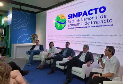 notícia: Sedeme participa de painel sobre economia de impacto na COP30