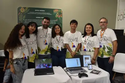 notícia: Escola Técnica Celso Malcher apresenta projetos de bioeconomia na COP30