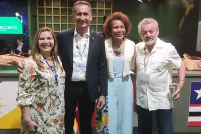 notícia: Espaço do Pará na Green Zone atrai visitantes com produtos com Indicação Geográfica e artesanato da agricultura familiar