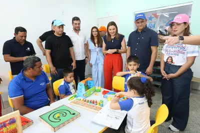 notícia: Terra Alta recebe nova creche entregue pelo Governo do Estado