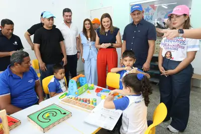 notícia: Terra Alta recebe nova creche entregue pelo Governo do Estado