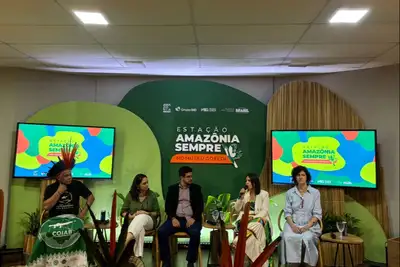 notícia: Semas apresenta avanços do Pará em cadeias da bioeconomia em painel do BID na COP 30