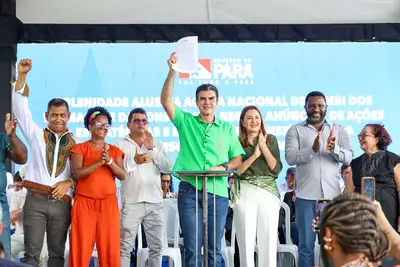 notícia: Governo do Pará realiza ações históricas para comunidades quilombolas em solenidade da Consciência Negra