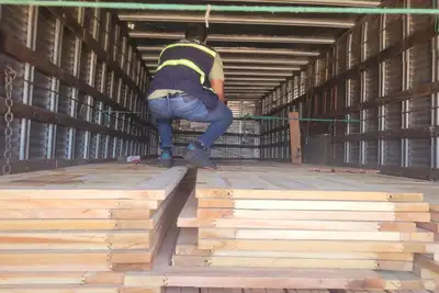 notícia: Fiscalização da Sefa identifica irregularidades em cargas com mercadorias como portas, pneus e madeira serrada 