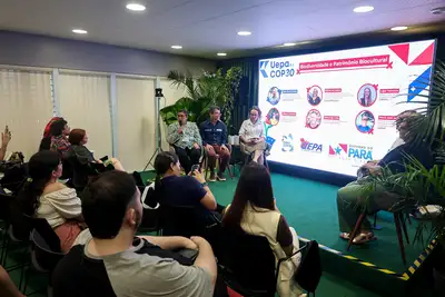 notícia: Especialistas nacionais e internacionais discutem biodiversidade em painel da Uepa 