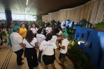 notícia: Escolas da rede pública e Usina da Paz apresentam projetos e performances na Green Zone