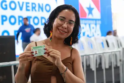 notícia: População de Marabá recebe mais de 1.700 CNHs Pai D'égua 