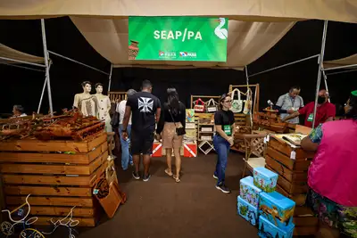 notícia: Seap apresenta projetos de ressocialização no Pavilhão Pará-Municípios durante a COP30