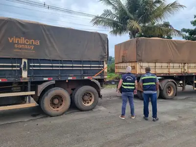 notícia: Sefa apreende mais de 48 mil kg de milho em Marabá 