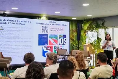 notícia: Pará lança 6° Relatório Local Voluntário 2025 e reafirma protagonismo na implementação dos ODS/ONU