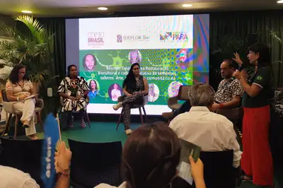 notícia: Ideflor-Bio promove diálogo sobre restauração biocultural e cadeia de sementes florestais na COP30