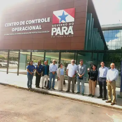 notícia: Comitiva da da JICA visita o BRT Metropolitano e acompanha operação