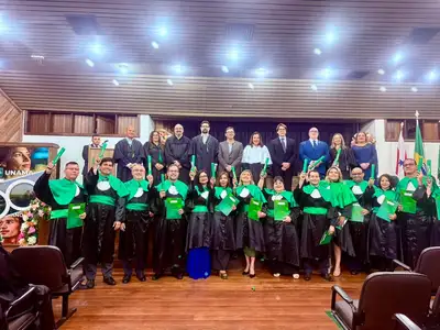 notícia: EGPA participa de cerimônia de titulação de novos mestres em Administração e Gestão de Conhecimentos