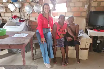 notícia: Governo do Pará entrega benefício habitacional Sua Casa Quilombola para famílias do quilombo Boa Vista, em Oriximiná