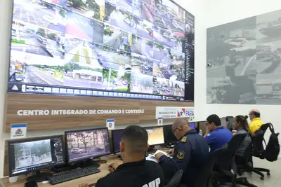 notícia: Segup reforça segurança na Região de Integração do Guajará com CICC Móvel e blindados 