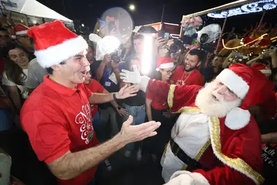 galeria: Governador Helder Barbalho abertura do Natal encantado do parque da cidade