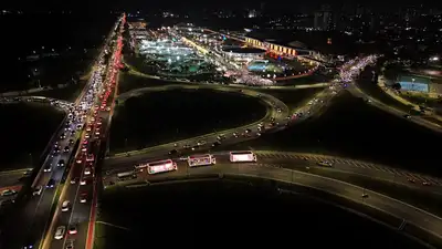 galeria: Natal Encantado DRONE chegada Júlio César e Parque da cidade