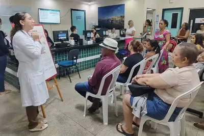 notícia: Hospital de Marabá promove prevenção ao HIV