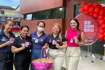 notícia: Hospital Regional de Capanema tem Dezembro Vermelho com orientação e testes rápidos