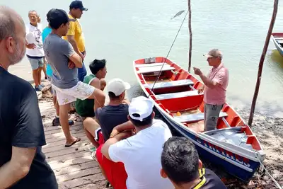 notícia: Setur capacita condutores de pesca esportiva em Curuçá e São João de Pirabas