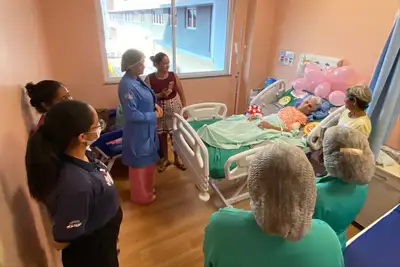 notícia: HRPC celebra 95 anos de paciente com ação de humanização no município de Capanema