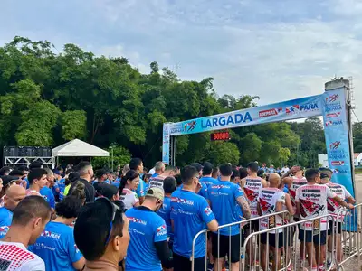 notícia: 1ª Corrida e Caminhada da Adepará reúne servidores e atletas no Parque do Utinga 