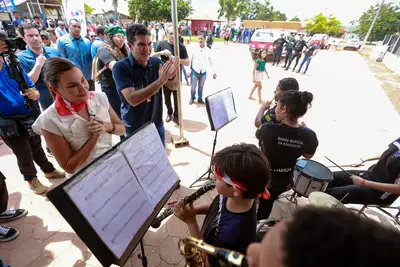 galeria: Agenda Governador e Vice-Governadora: Ulianópolis, entrega da quadra poliesportiva da Vila Arco-íris