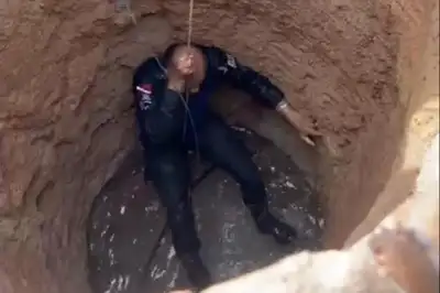 notícia: Em Santana do Araguaia, Polícia Militar salva criança que caiu em poço