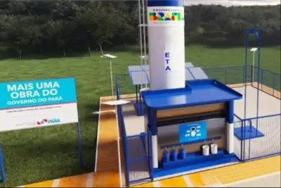 notícia: Governo do Pará leva obras de abastecimento de água a Alenquer e deve beneficiar até 800 pessoas em comunidades rurais