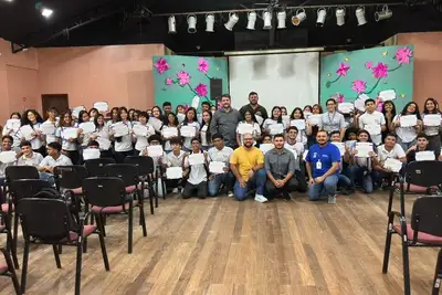 notícia: Sectet certifica 192 alunos em cursos de Informática e Robótica na Eetepa Anísio Teixeira