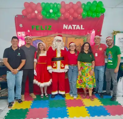 notícia: 'Sementes de Natal' floresce em acolhimento a crianças do entorno do Parque Estadual do Utinga