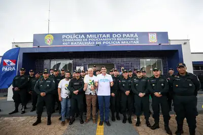 notícia: Governo entrega em Novo Progresso o 46º Batalhão da Polícia Militar  