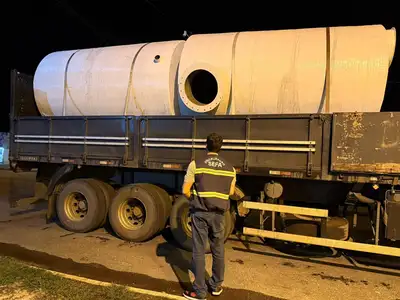 notícia: Fiscais da Sefa apreendem peça de empresa mineradora avaliada em mais de R$1 milhão