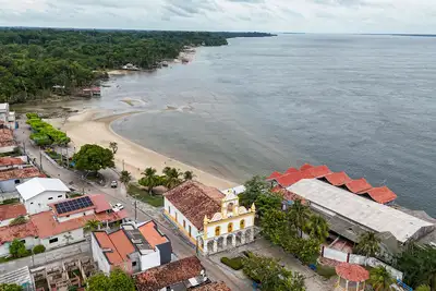 galeria: Entrega da Usipaz Cametá Praia da Aldeia DRONE
