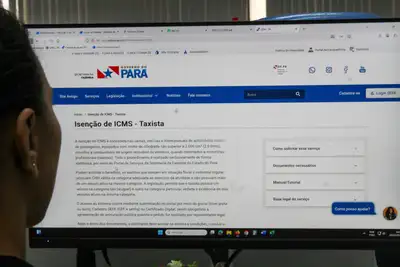 notícia: Sefa disponibiliza serviço de isenção de ICMS para taxistas on-line 