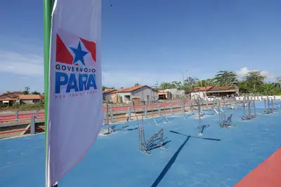 galeria: Agenda Gov NOVA ESPERANÇA DO PIRIÁ Canalização e construção da PRAÇA DO LAGO APOIO