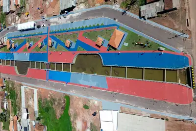 galeria: Entrega da orla praça e ginásio Nova Esperança do Piriá