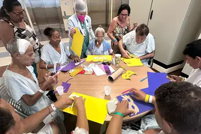 notícia: Hospital Regional de Castanhal garante terapia ao ar livre e acolhimento multiprofissional