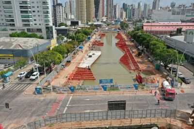 notícia: Trânsito na Avenida Visconde de Souza Franco terá interdição no domingo (12)
