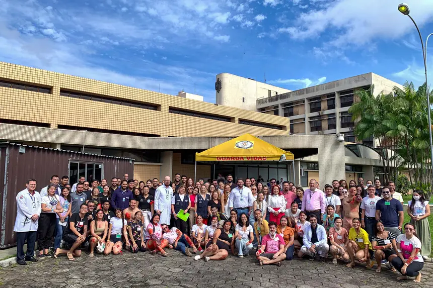 Equipe que participou do Simulado IMV