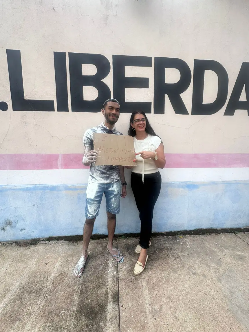 Fábio Gabriel dos Santos Dias, da Escola Estadual de Tempo Integral Liberdade, no município de Marabá - passou em Medicina na UEPA