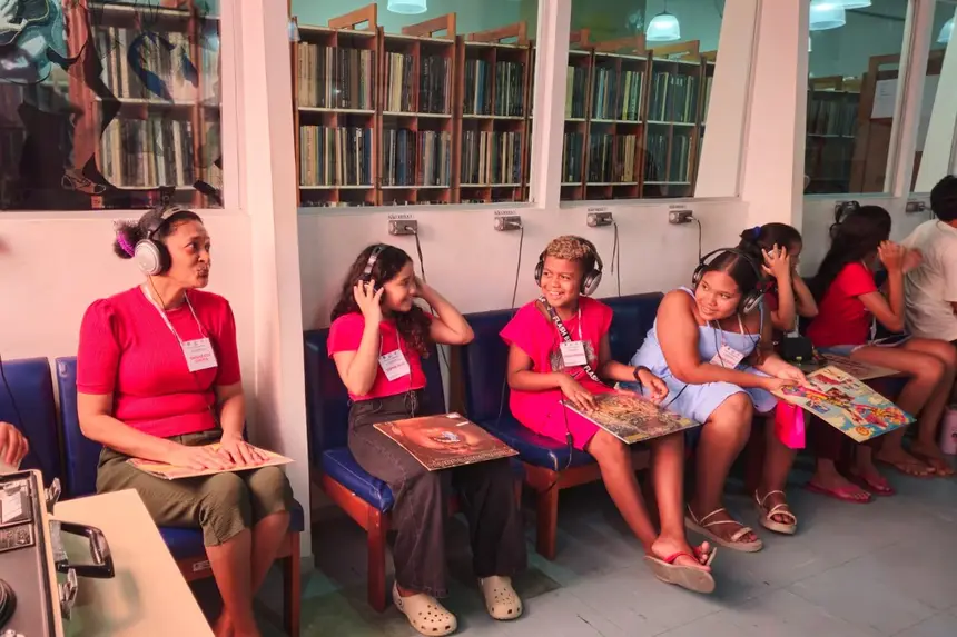Crianças e adolescentes na Fonoteca