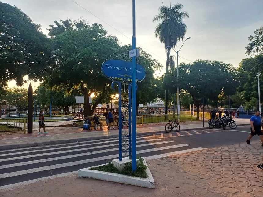 Parque da cidade, em Santarém