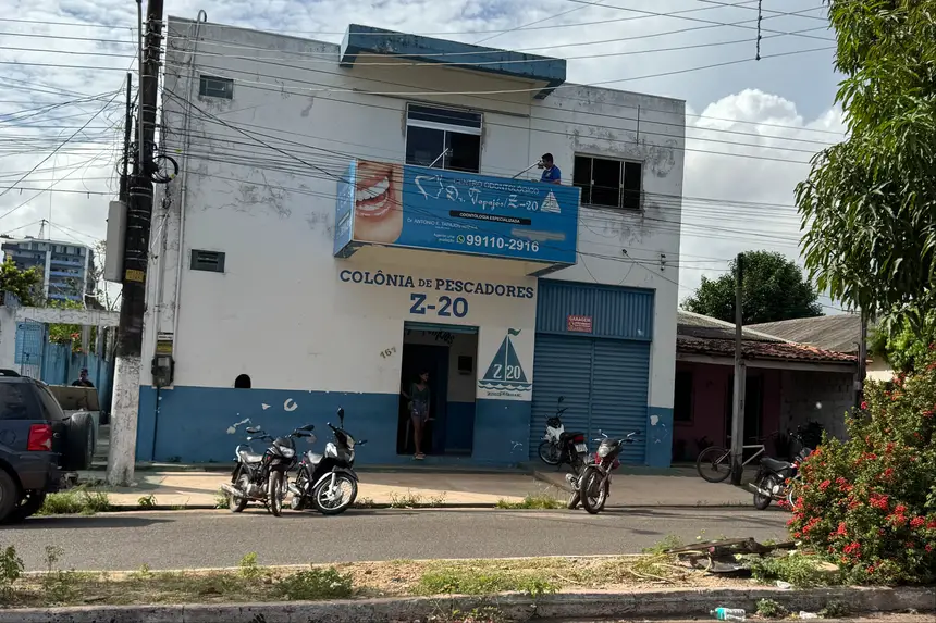 Sede da Colônia de Pescadores Z-20 , onde ocorrem os atendimentos