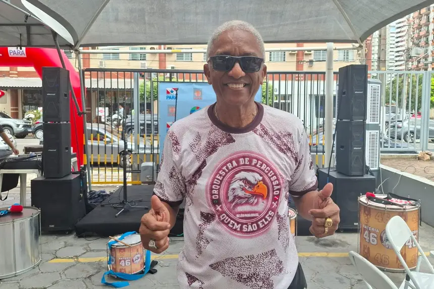 Pedro Paulo – Maestro e mestre de bateria da Escola de Samba Quem São Eles “Doar sangue é vida, e a cultura precisa estar envolvida nessas causas.”