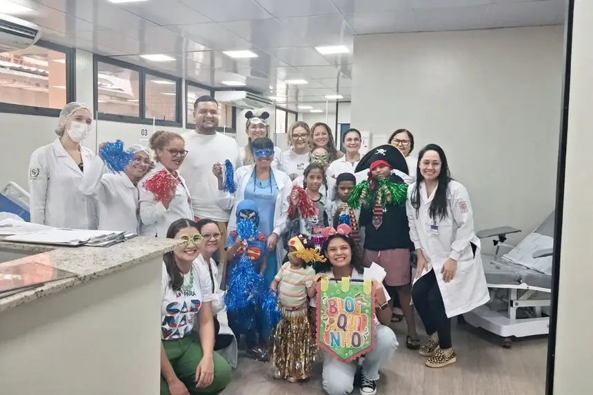 Servidores da Fundação Hemopa aderiram ao Dia D como doadores voluntários.