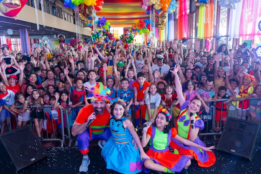 Banda Balada Kids promete um show  com muita energia e ritmos dançantes