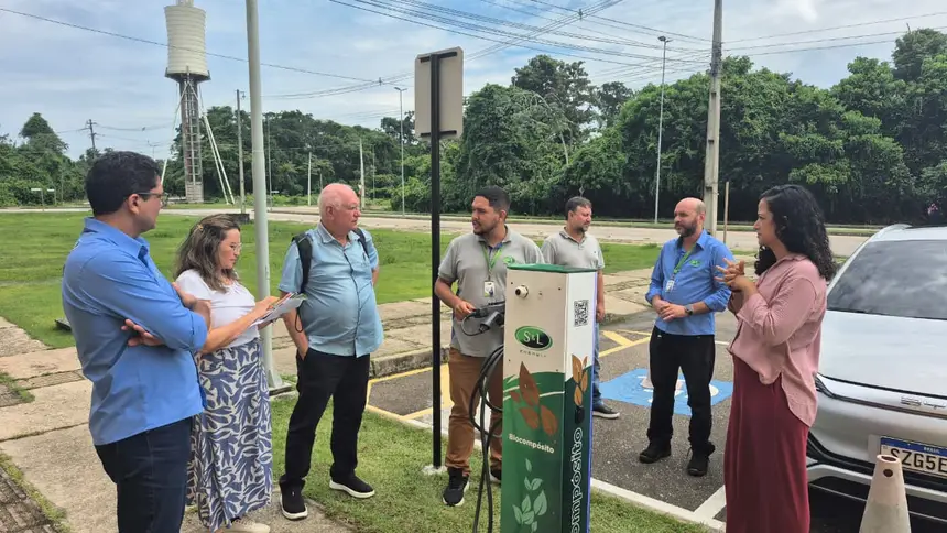 Visita dos representantes da FINEP a sede da S&L Energia no PCT Guamá 