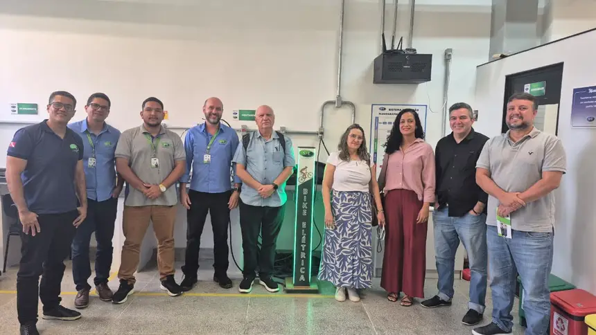 visita dos representantes da FINEP a sede da S&L Energia no PCT Guamá 